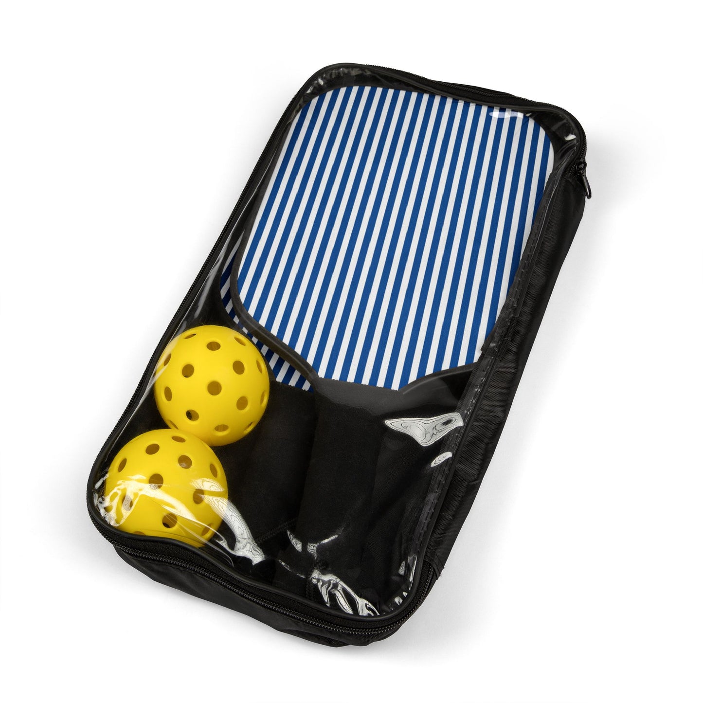 Pickleball Kit- Blue White Pinstripes