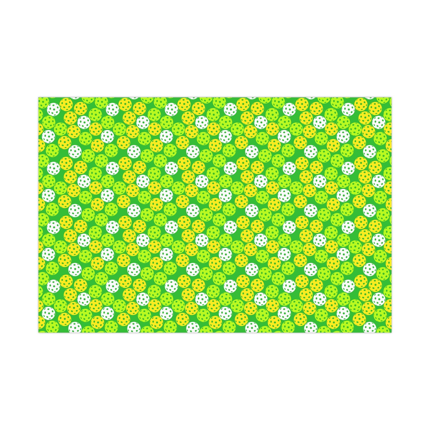 Gift Wrap Papers- Pickleballs Design