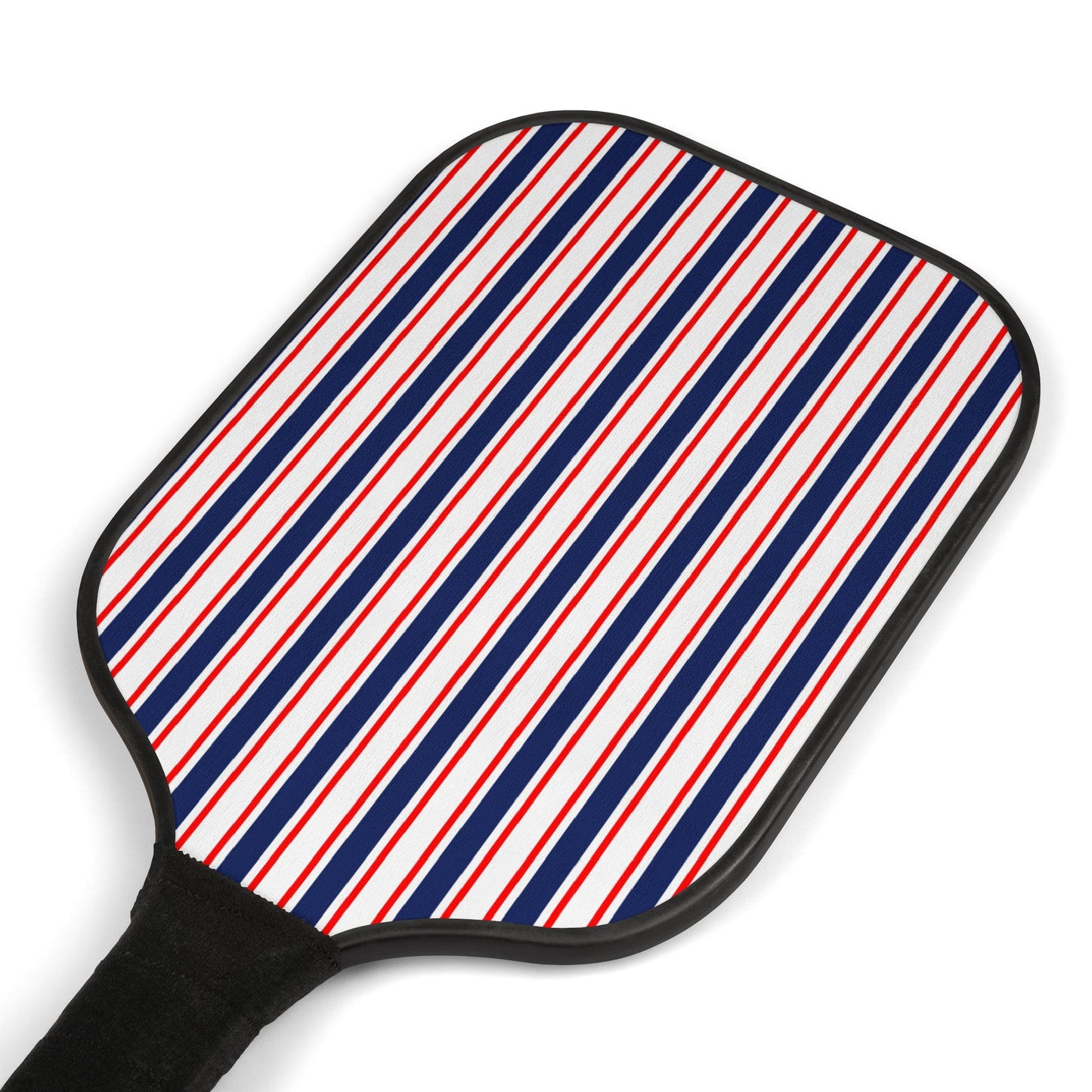 Pickleball Kit- Red , White & Blue Stripes