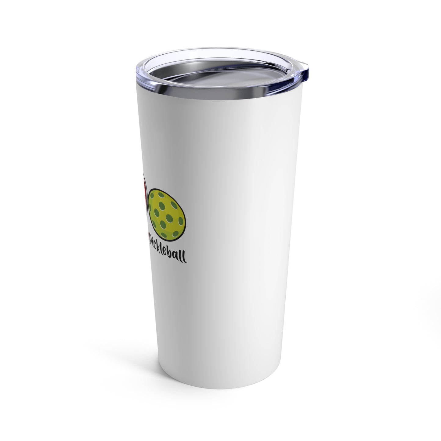 Tumbler 20oz -Peace,Love , Pickleball
