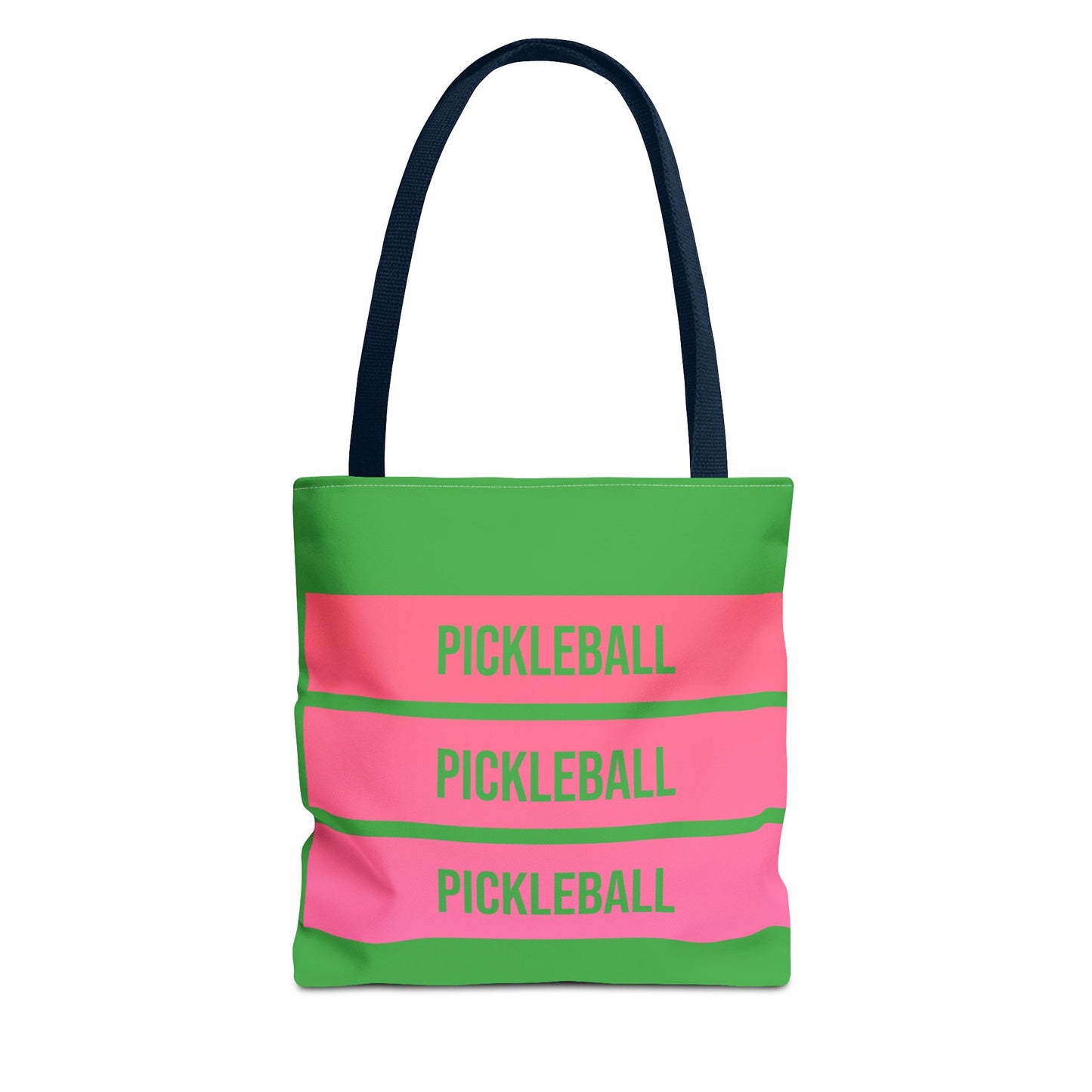 Tote Bag Pink & Green Pickleball