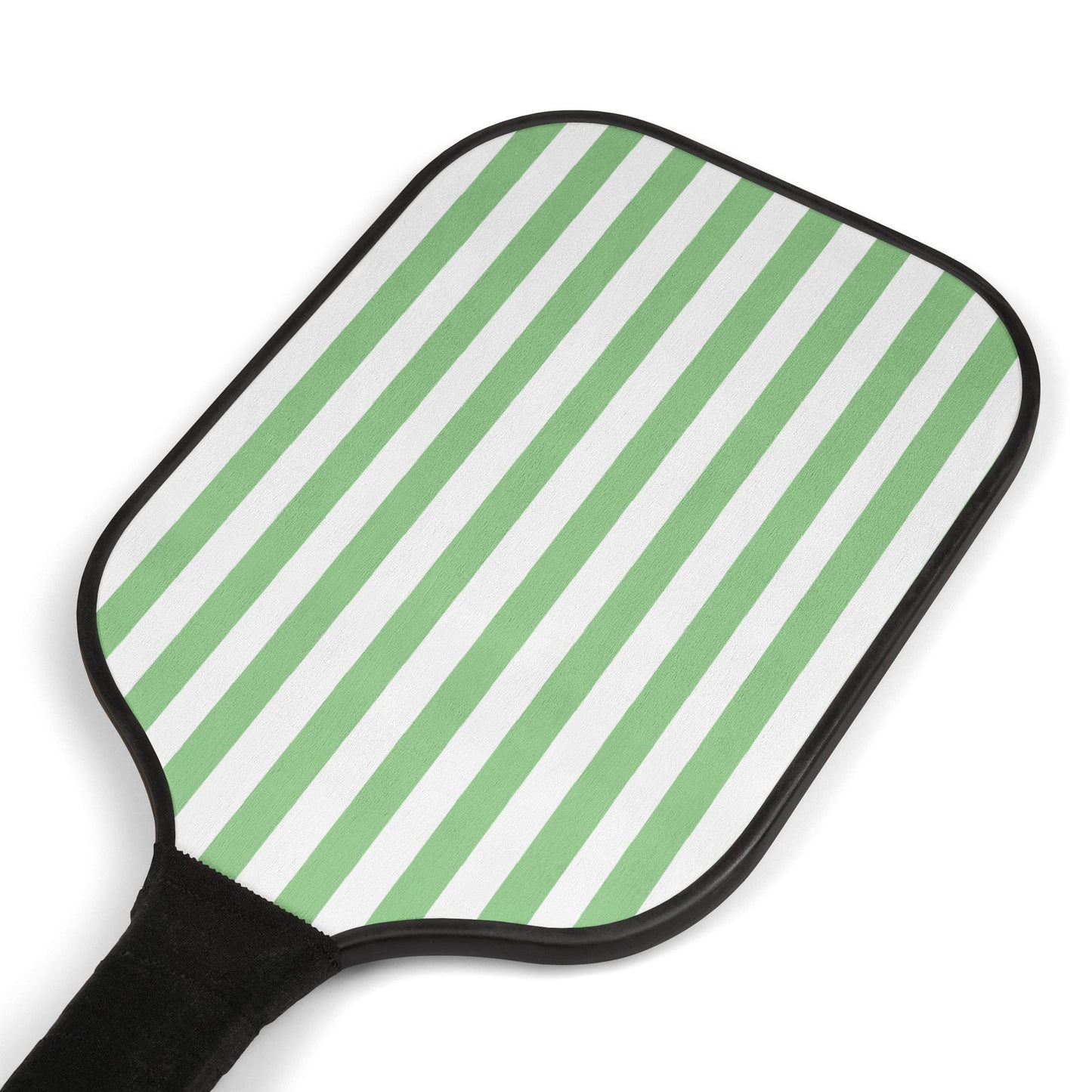 Pickleball Kit- Green & White Stripes