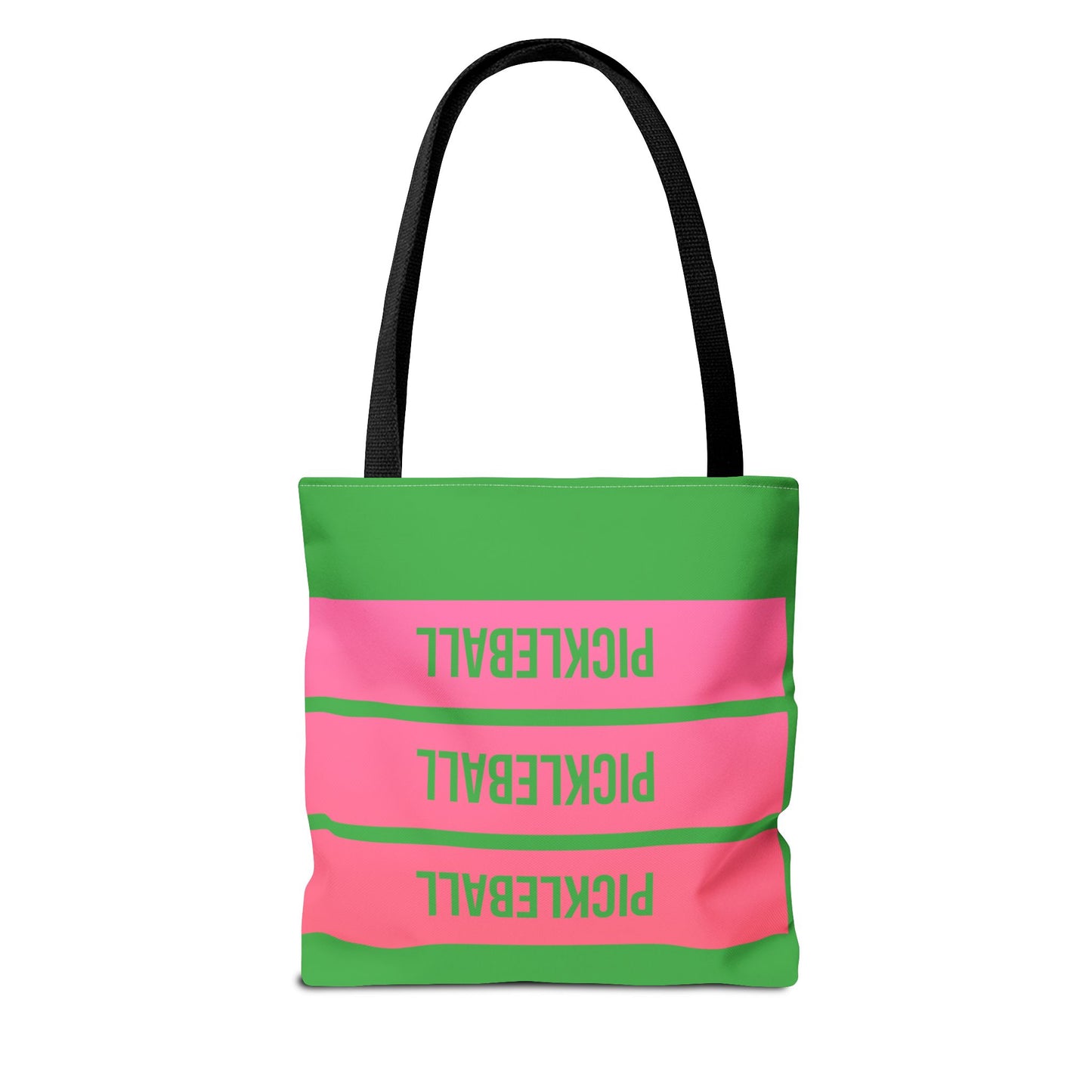 Tote Bag Pink & Green Pickleball