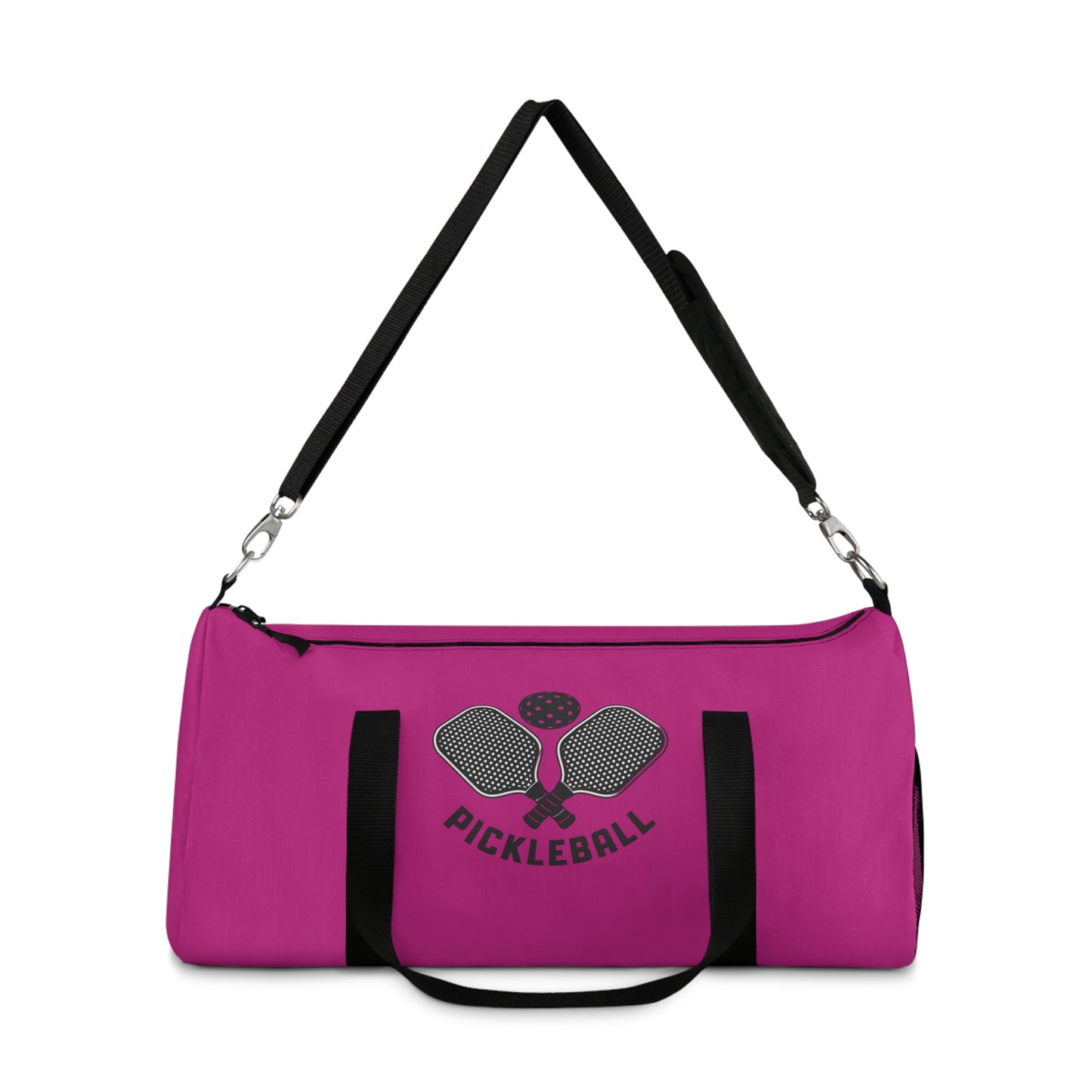 Hot Pink Duffel Bag Pickleball, Sports Gym Bag, Weekend Travel Tote, Athletic Equipment Carrier, Exercise Gear Storage