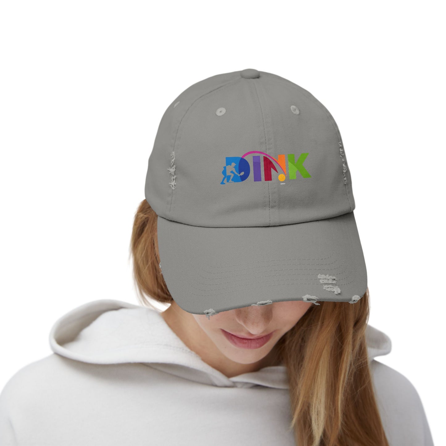 Unisex Distressed Cap - Dink