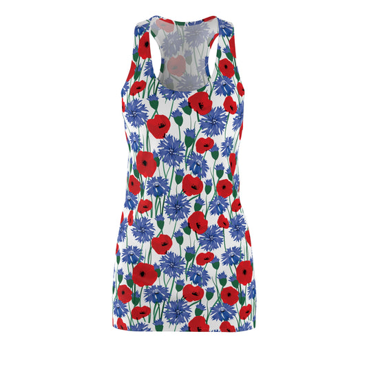 Red Poppy Athletic Dress