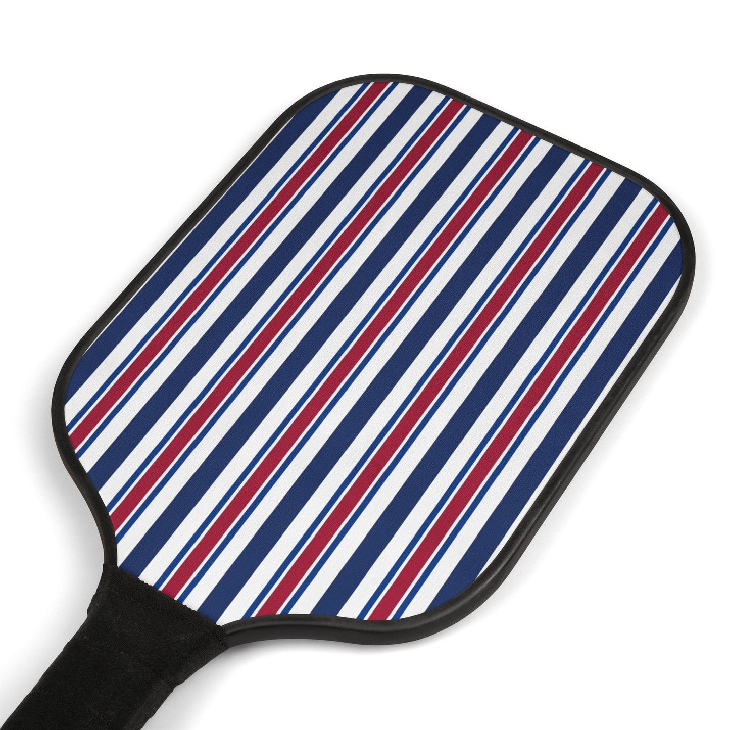 Pickleball Kit- Red White Blue Stripes