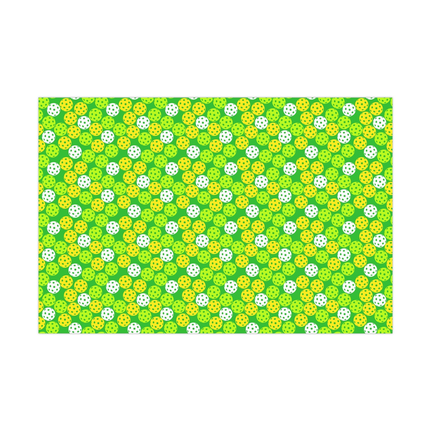 Gift Wrap Papers- Pickleballs Design