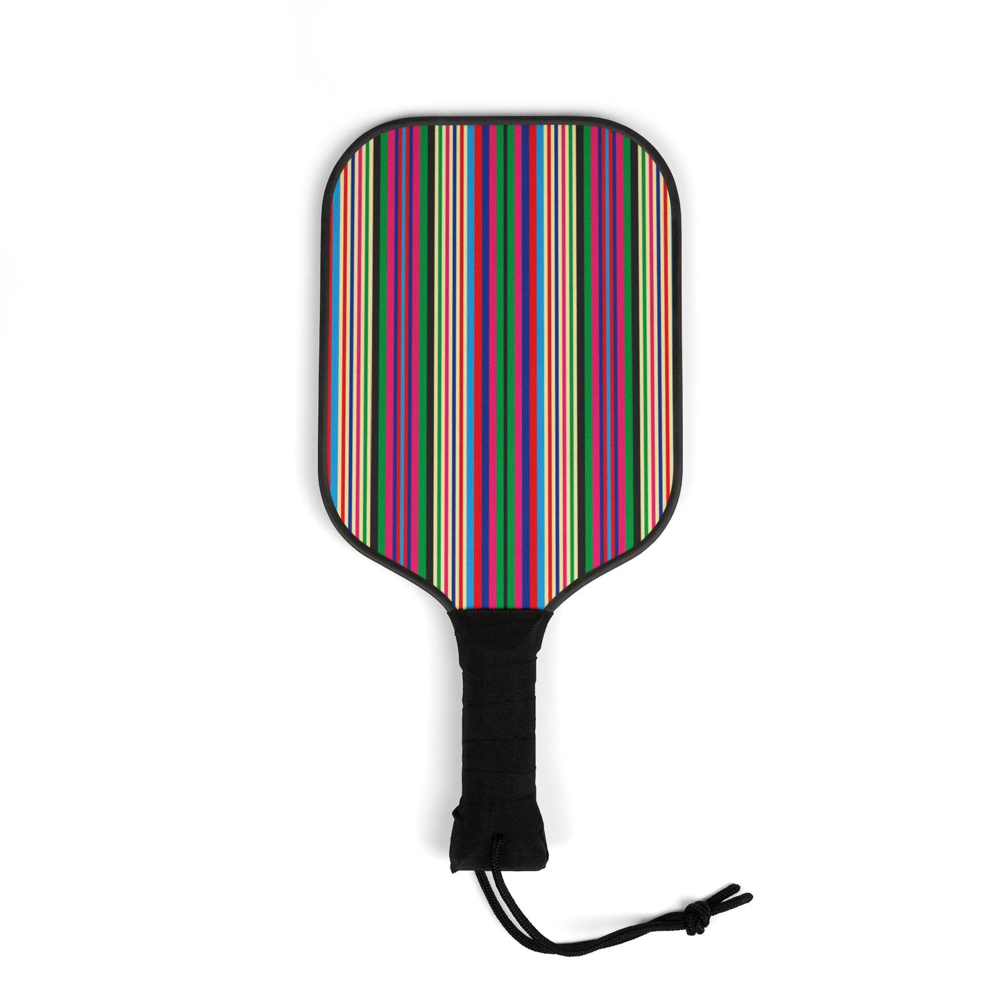 Pickleball kit-Bright Pink Green- Mutli stripes