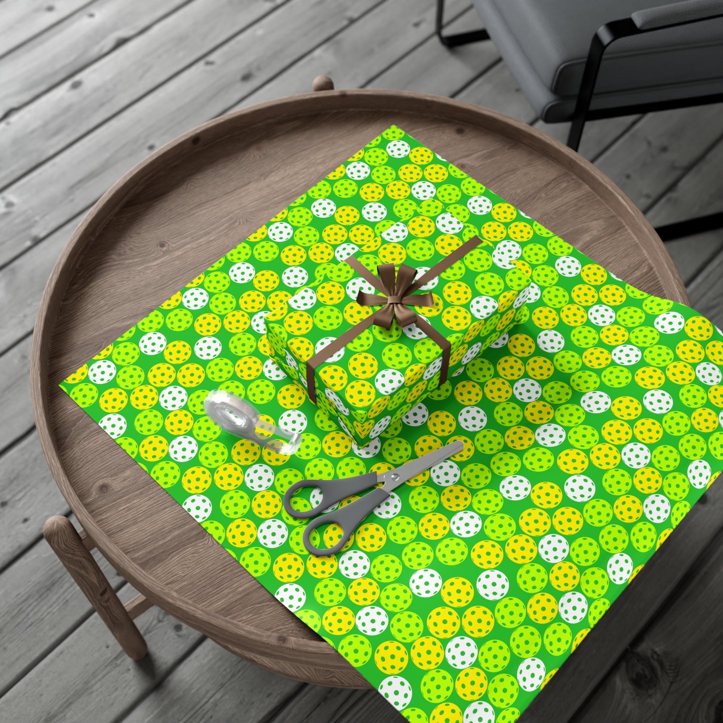 Gift Wrap Papers- Pickleballs Design