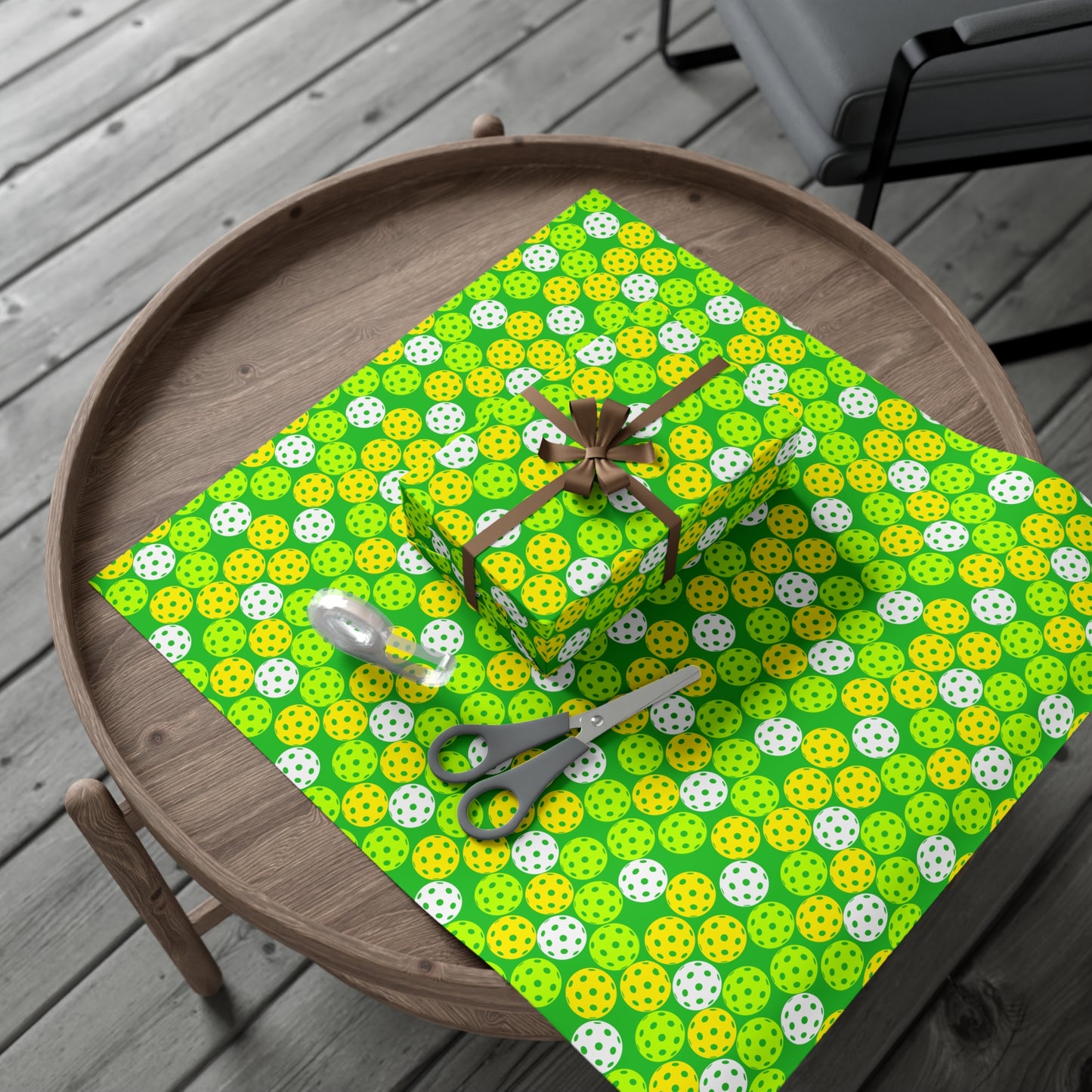 Gift Wrap Papers- Pickleballs Design