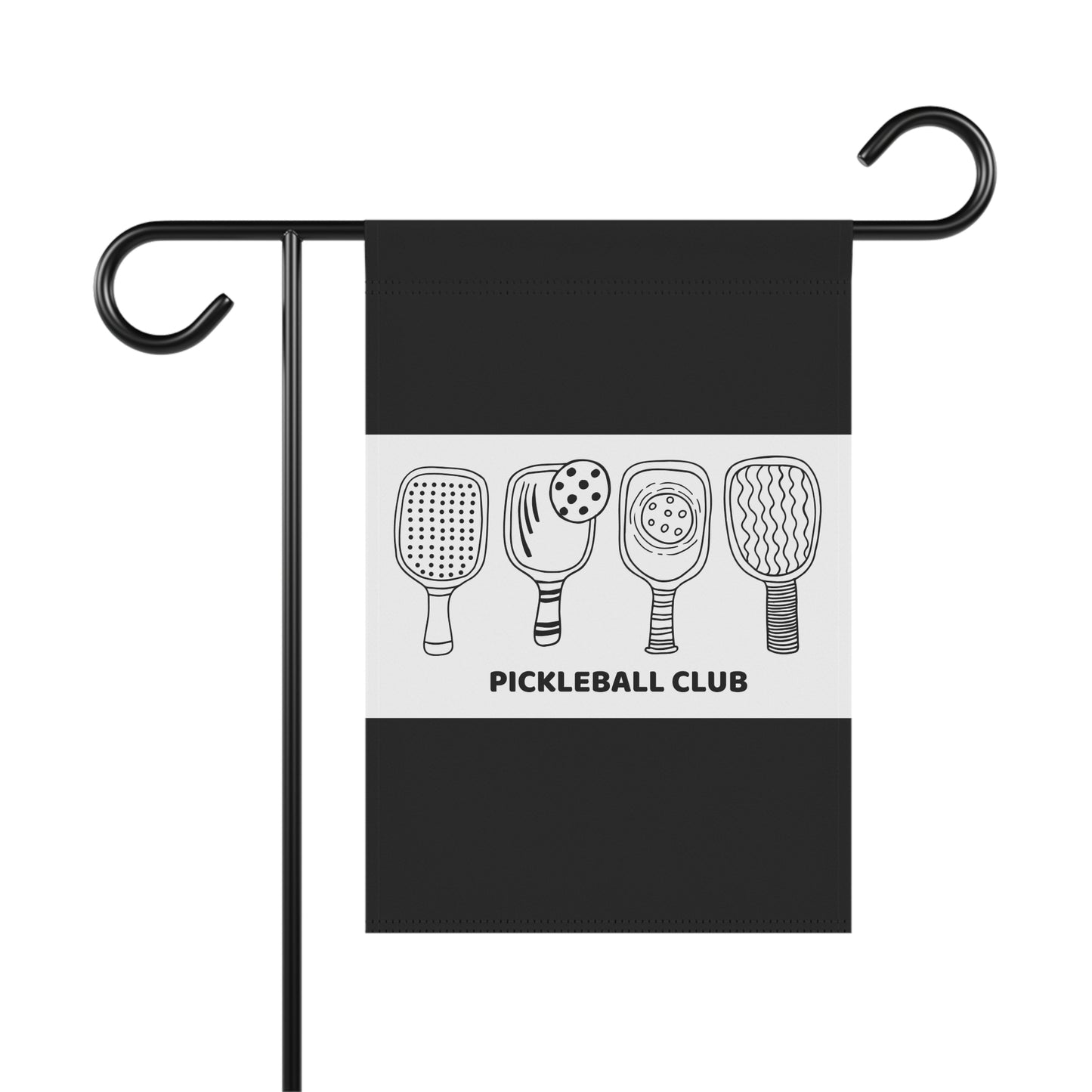 Garden Flag, Pickleball Club Outdoor Decorative Banner, Sports Fan Garden Sign, Patio Yard Flag, Pickleball Player Gift, Pickleball