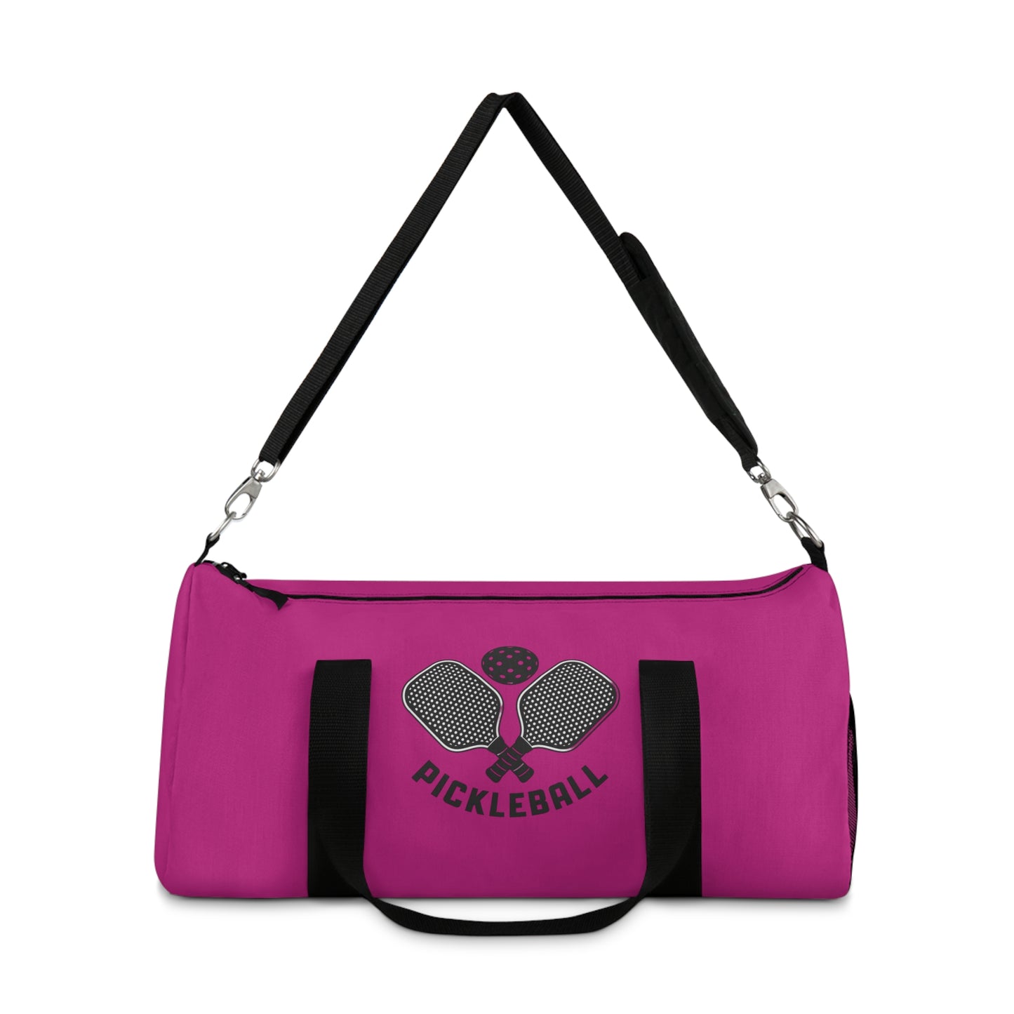 Hot Pink Duffel Bag Pickleball, Sports Gym Bag, Weekend Travel Tote, Athletic Equipment Carrier, Exercise Gear Storage