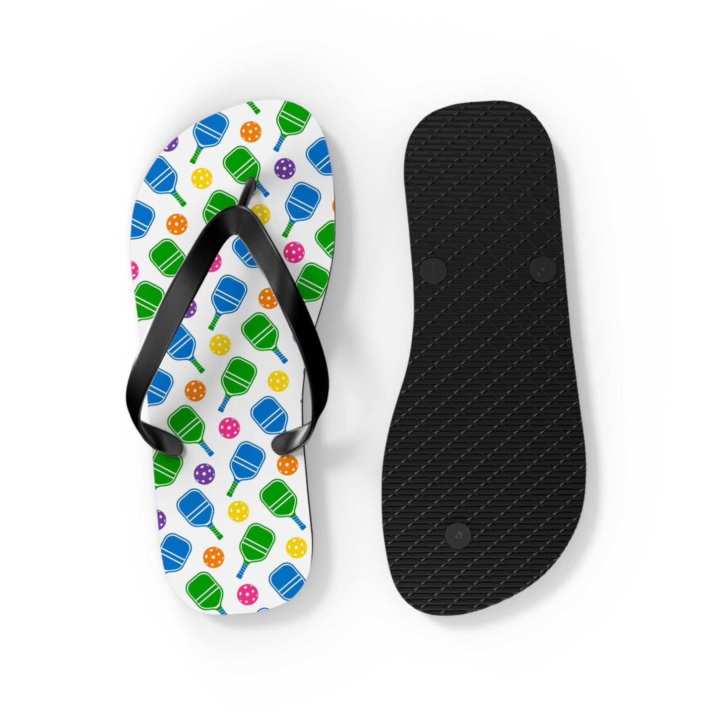 Flip Flops-Pickleball Multicolor bright - Paddles