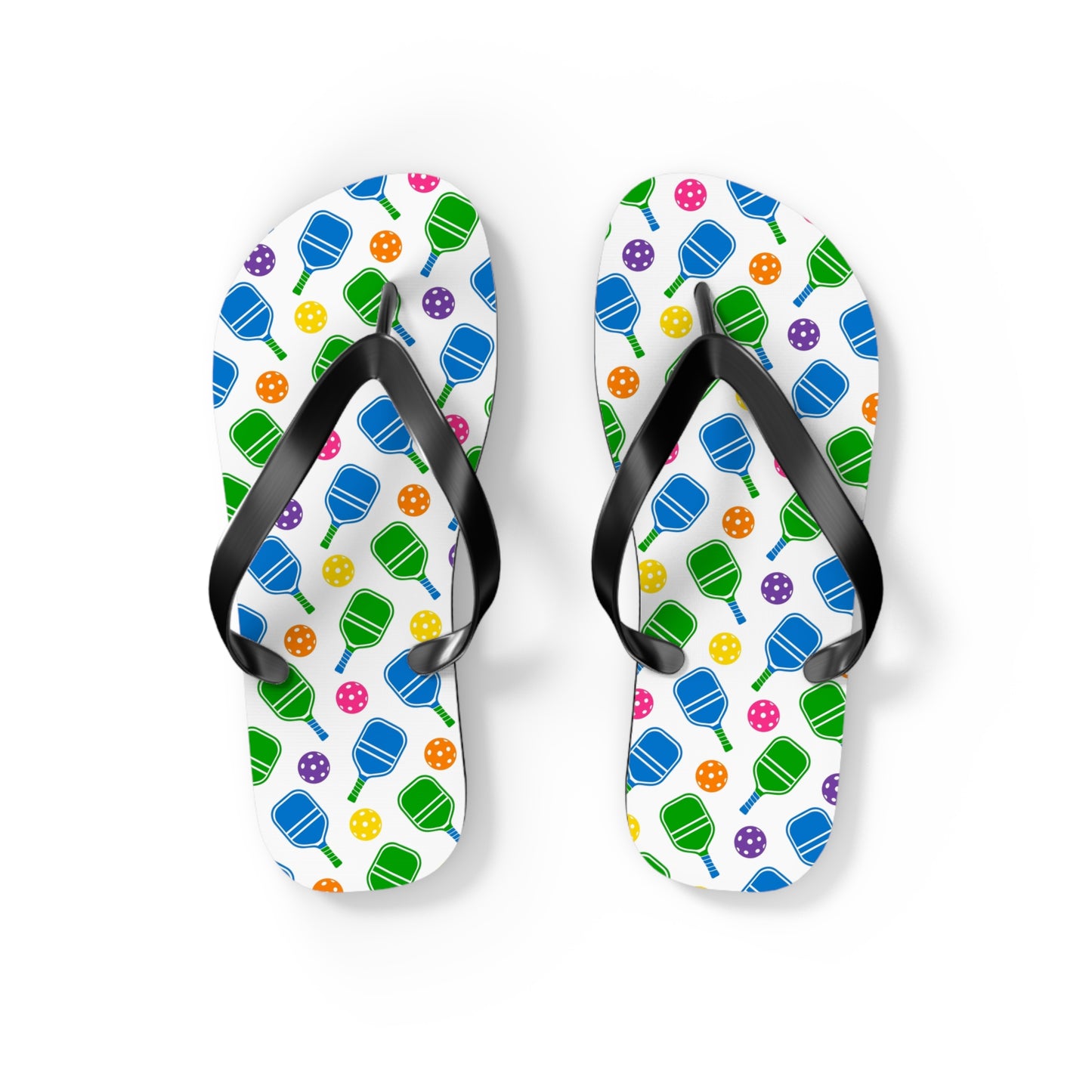 Flip Flops-Pickleball Multicolor bright - Paddles