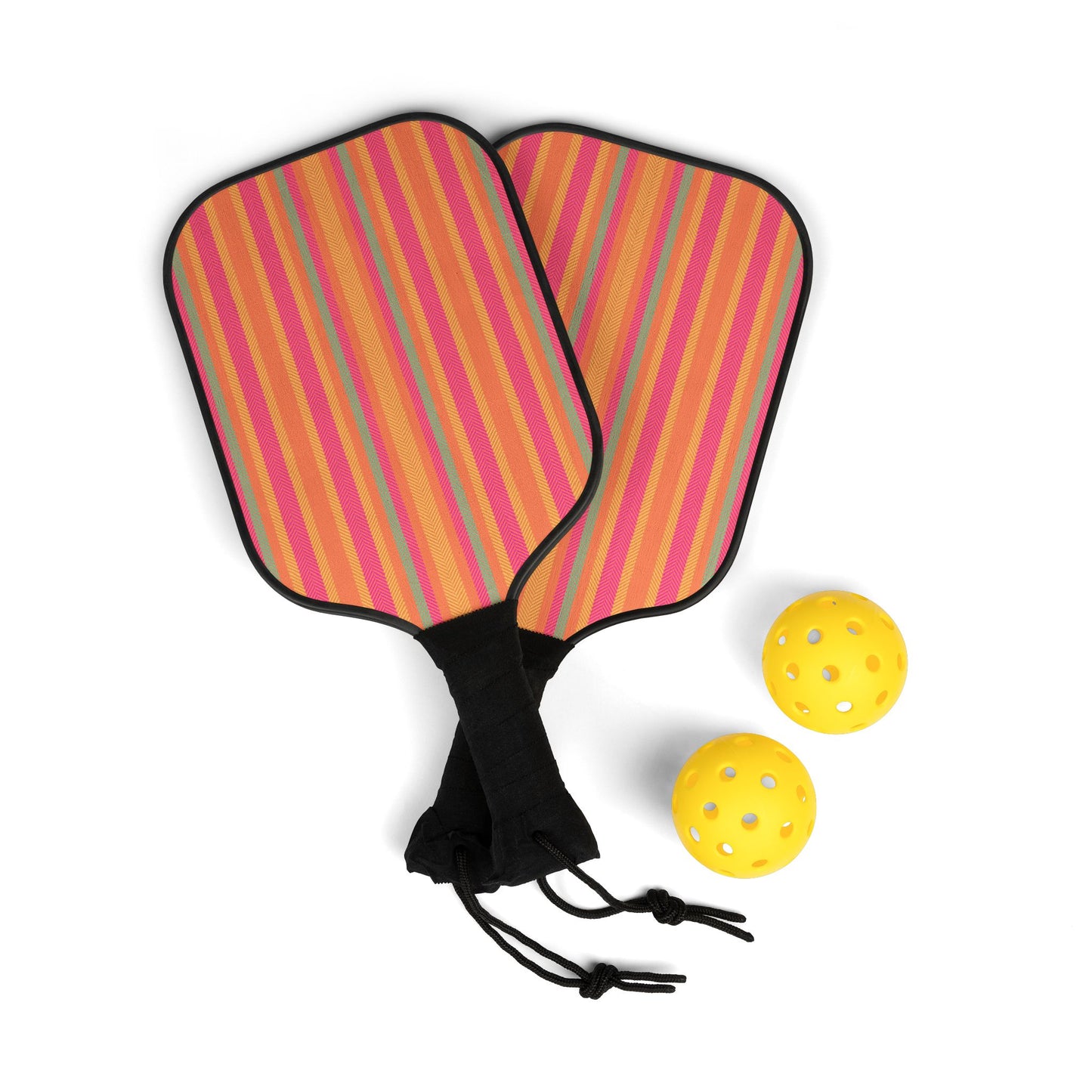 Pickleball Kit- Orange Sunshine Stripes