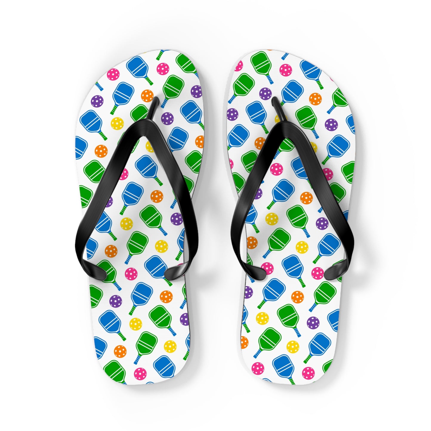 Flip Flops-Pickleball Multicolor bright - Paddles