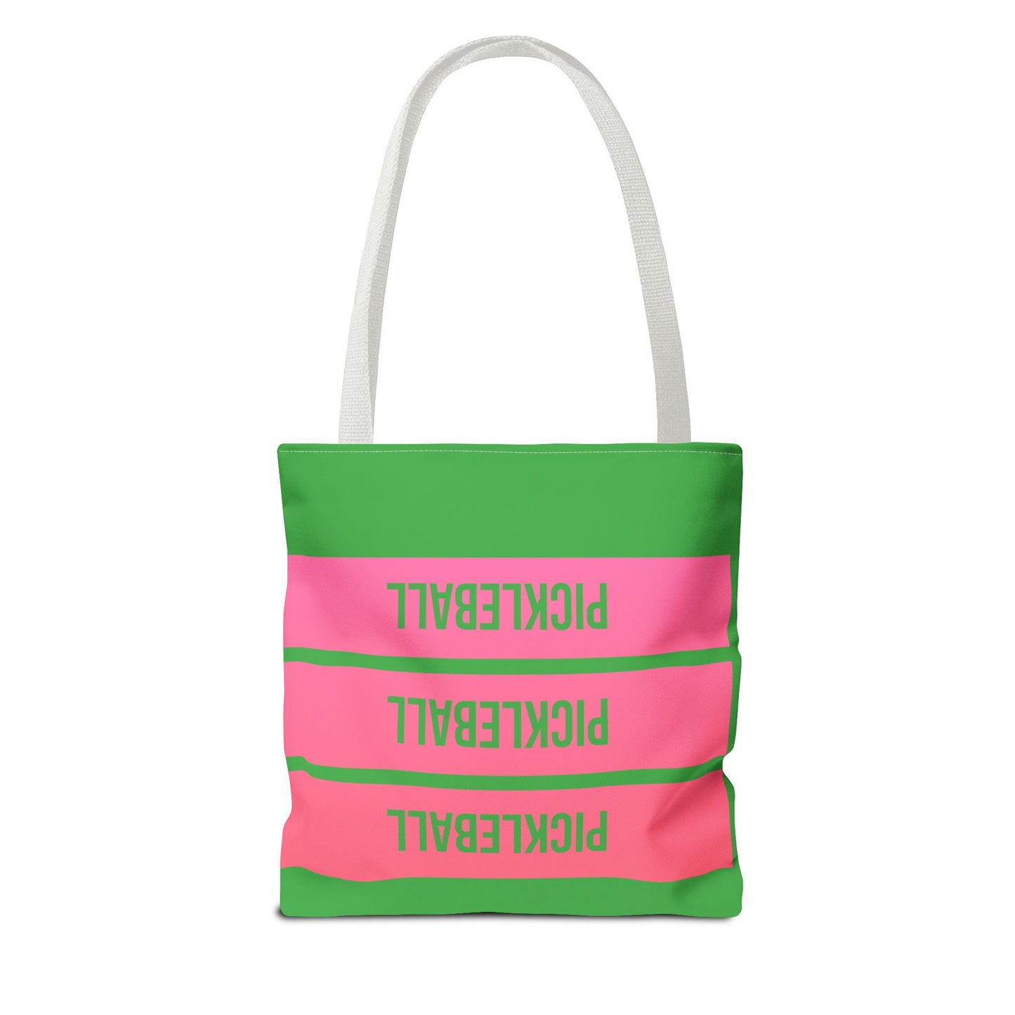 Tote Bag  Pink & Green Pickleball