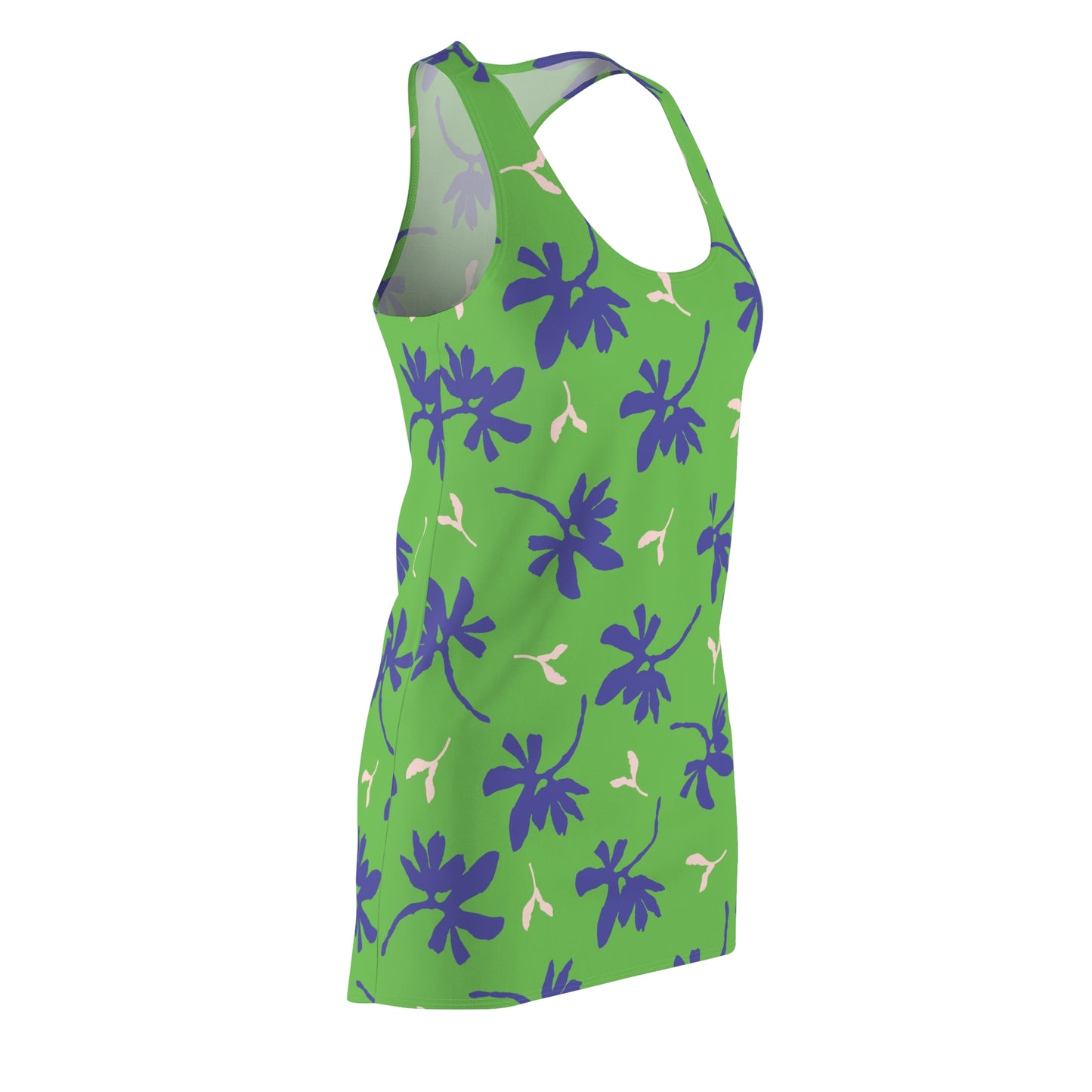 Athletic Dress Floral Botanical Womens