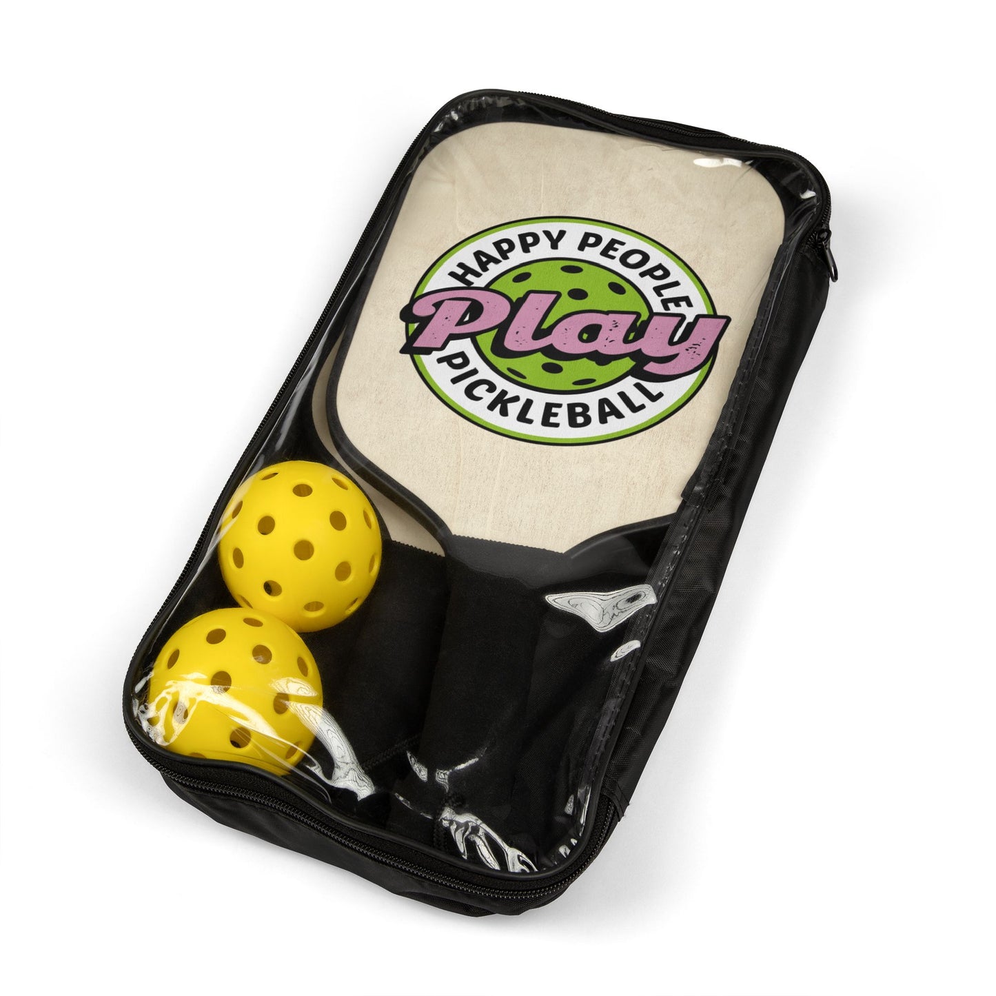 Pickleball Kit - Happy People Ply Pickleball