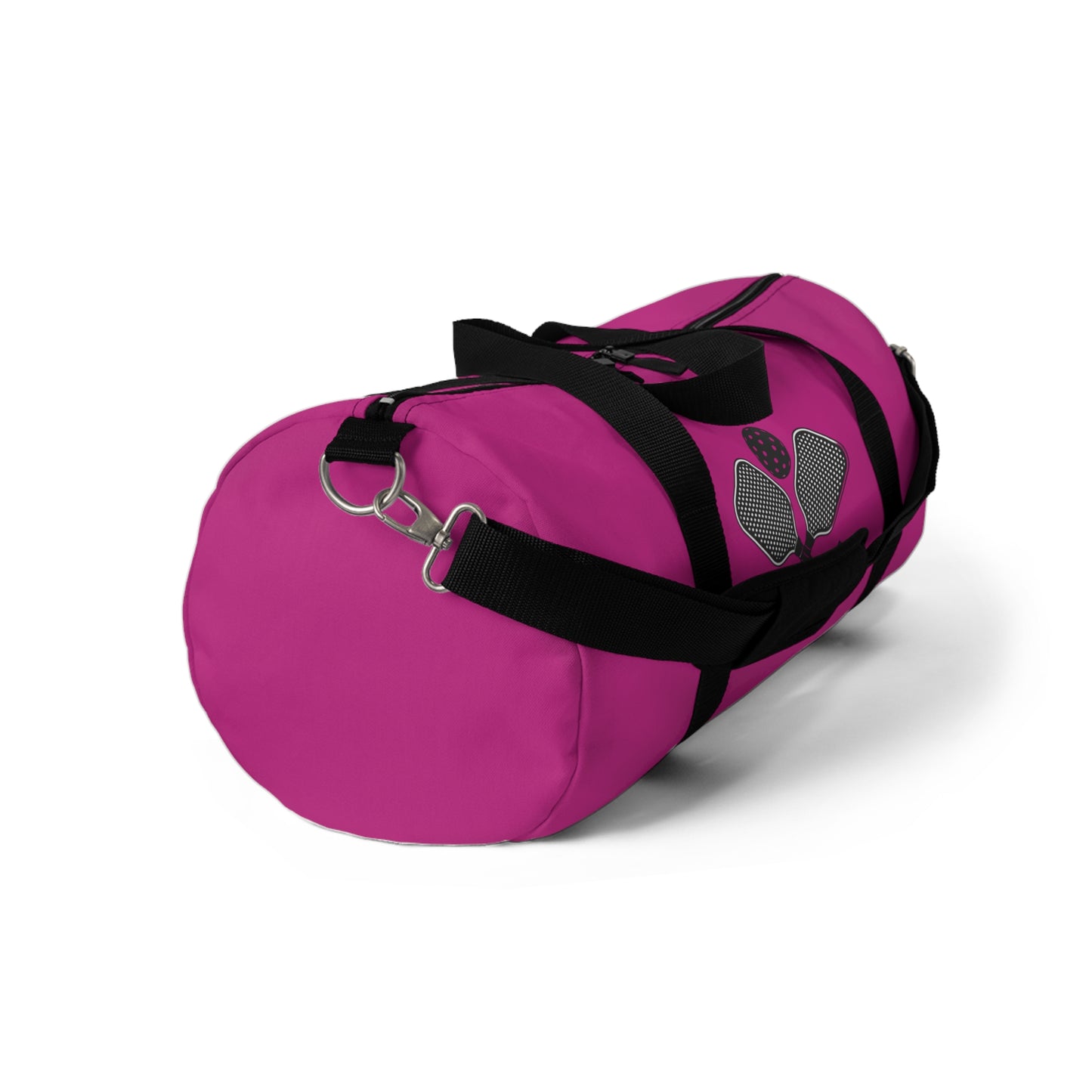 Hot Pink Duffel Bag Pickleball, Sports Gym Bag, Weekend Travel Tote, Athletic Equipment Carrier, Exercise Gear Storage