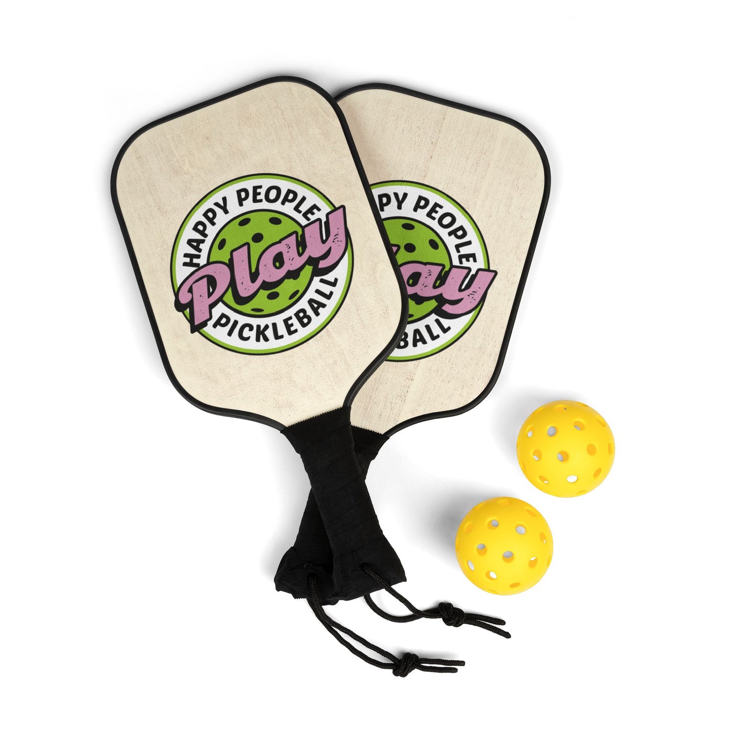 Pickleball Kit - Happy People Ply Pickleball