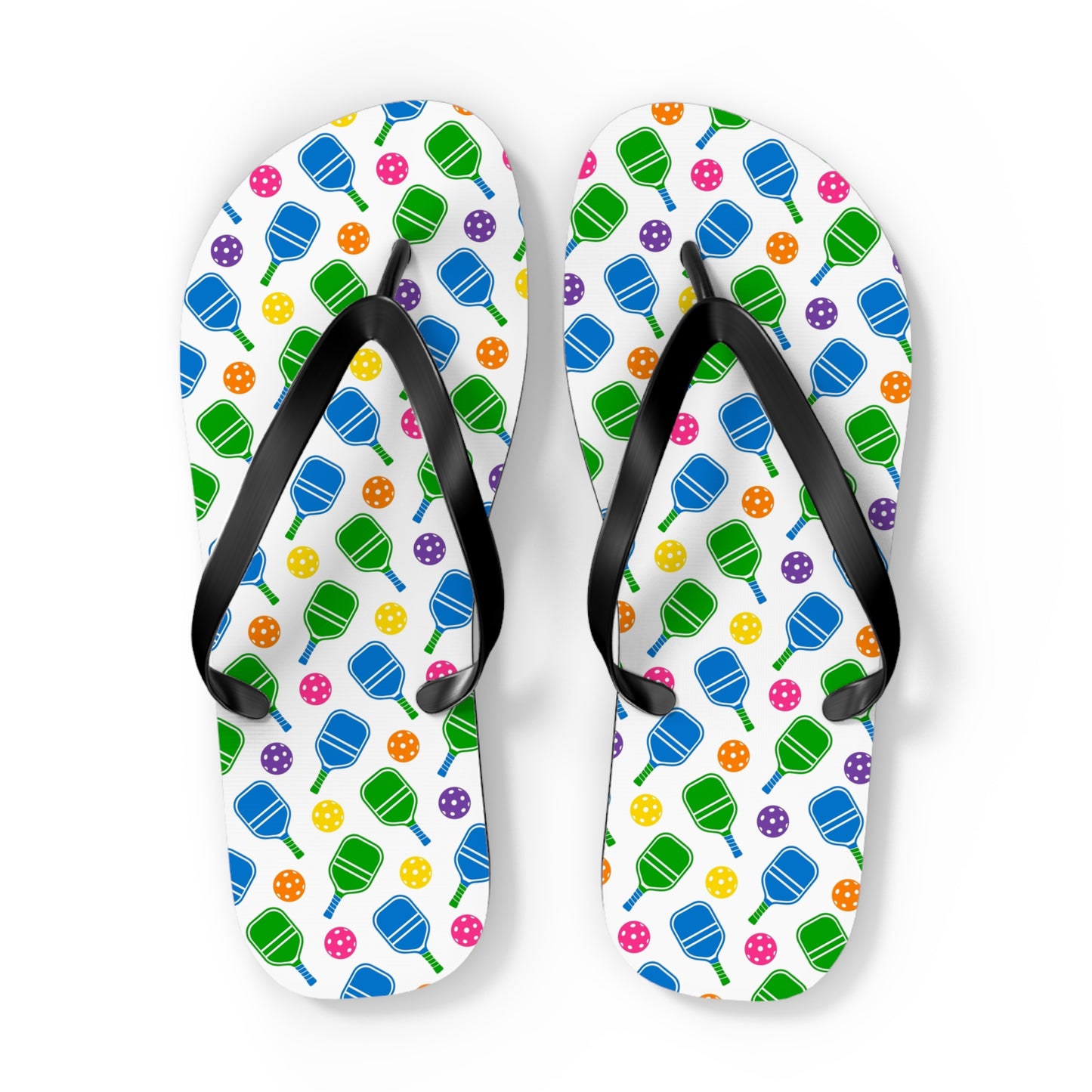 Flip Flops-Pickleball Multicolor bright - Paddles