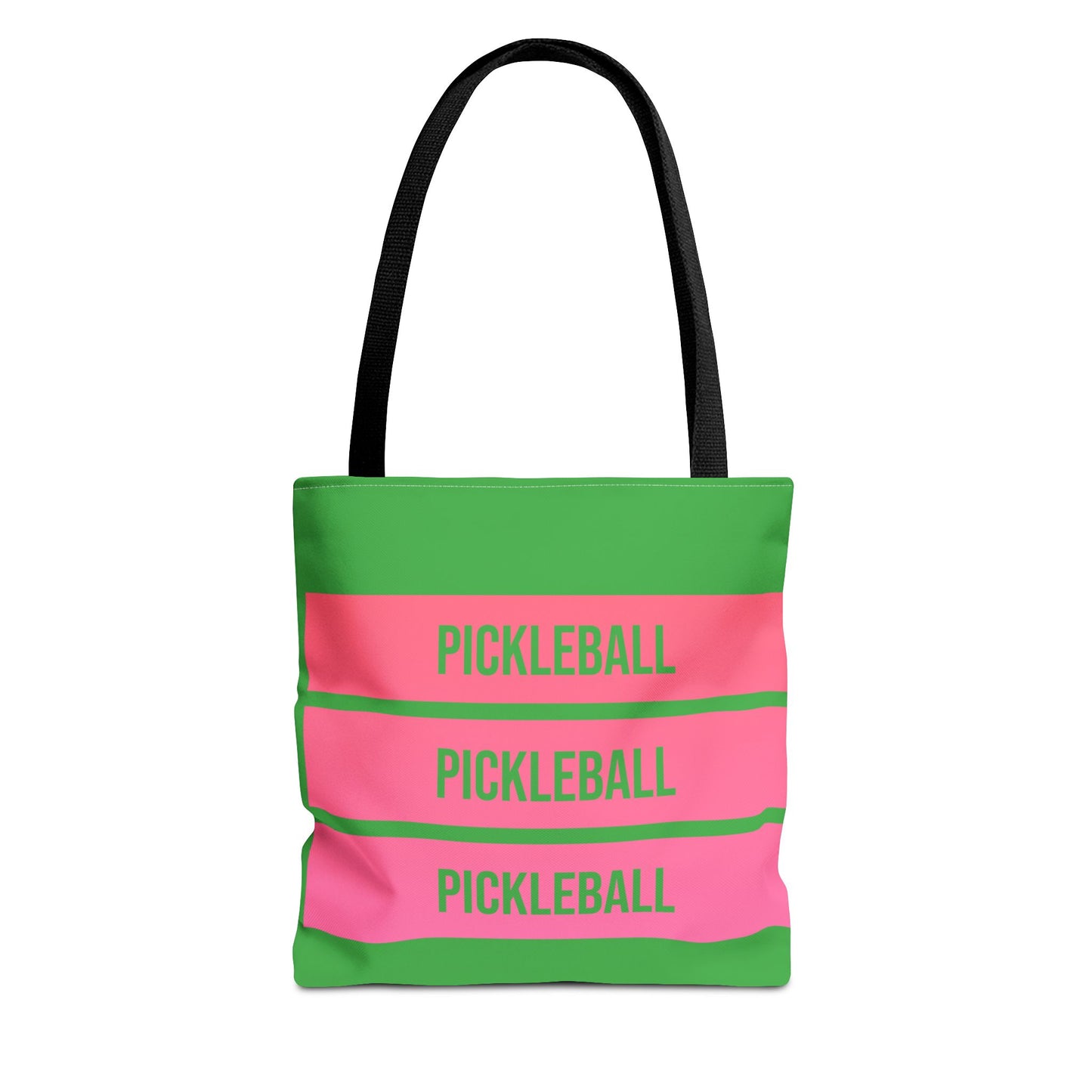 Tote Bag  Pink & Green Pickleball