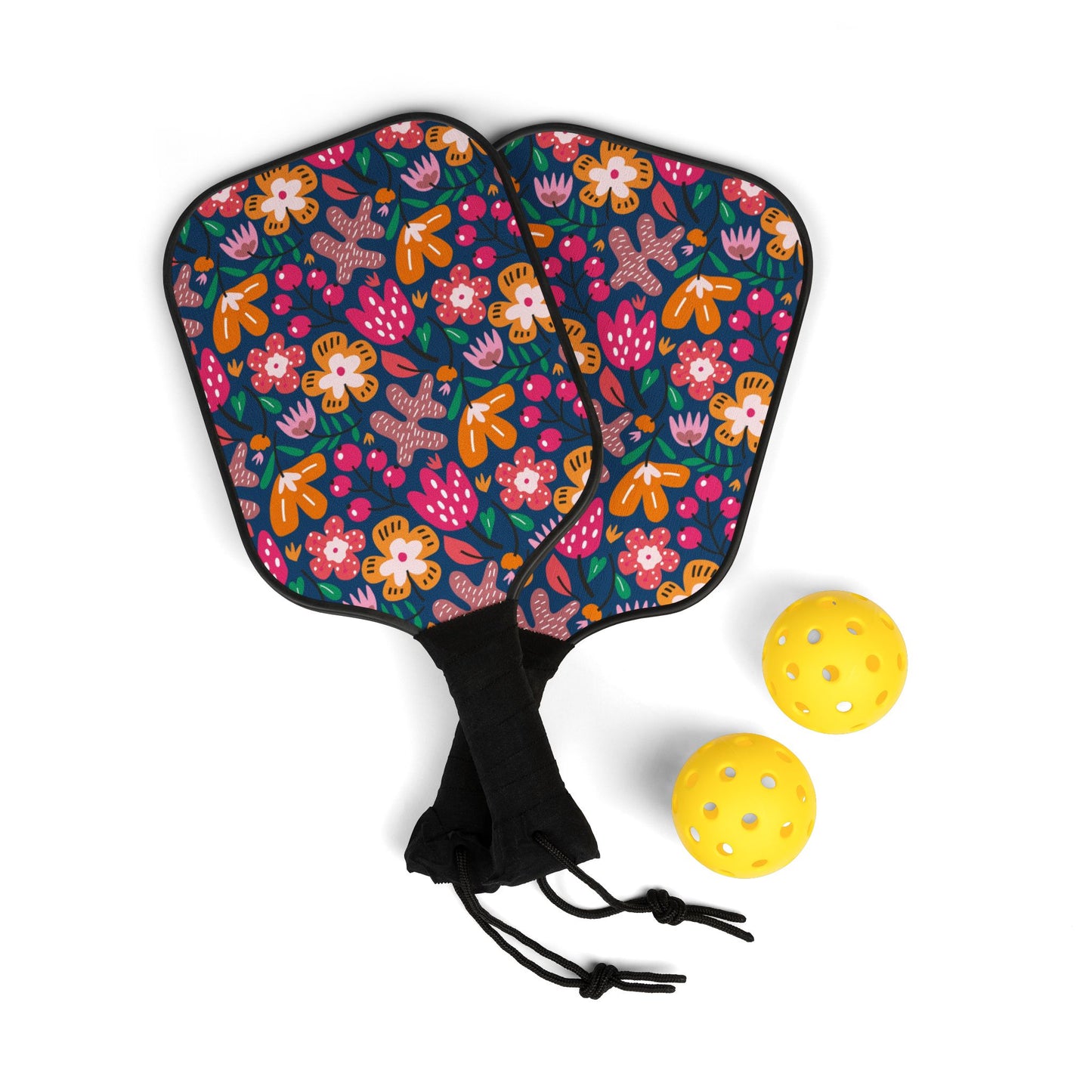 Pickleball Kit - Colorful Florals