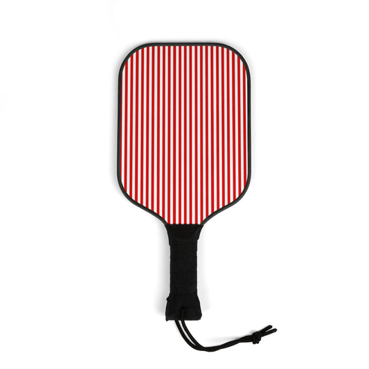 Pickleball Kit- Red & White Stripes