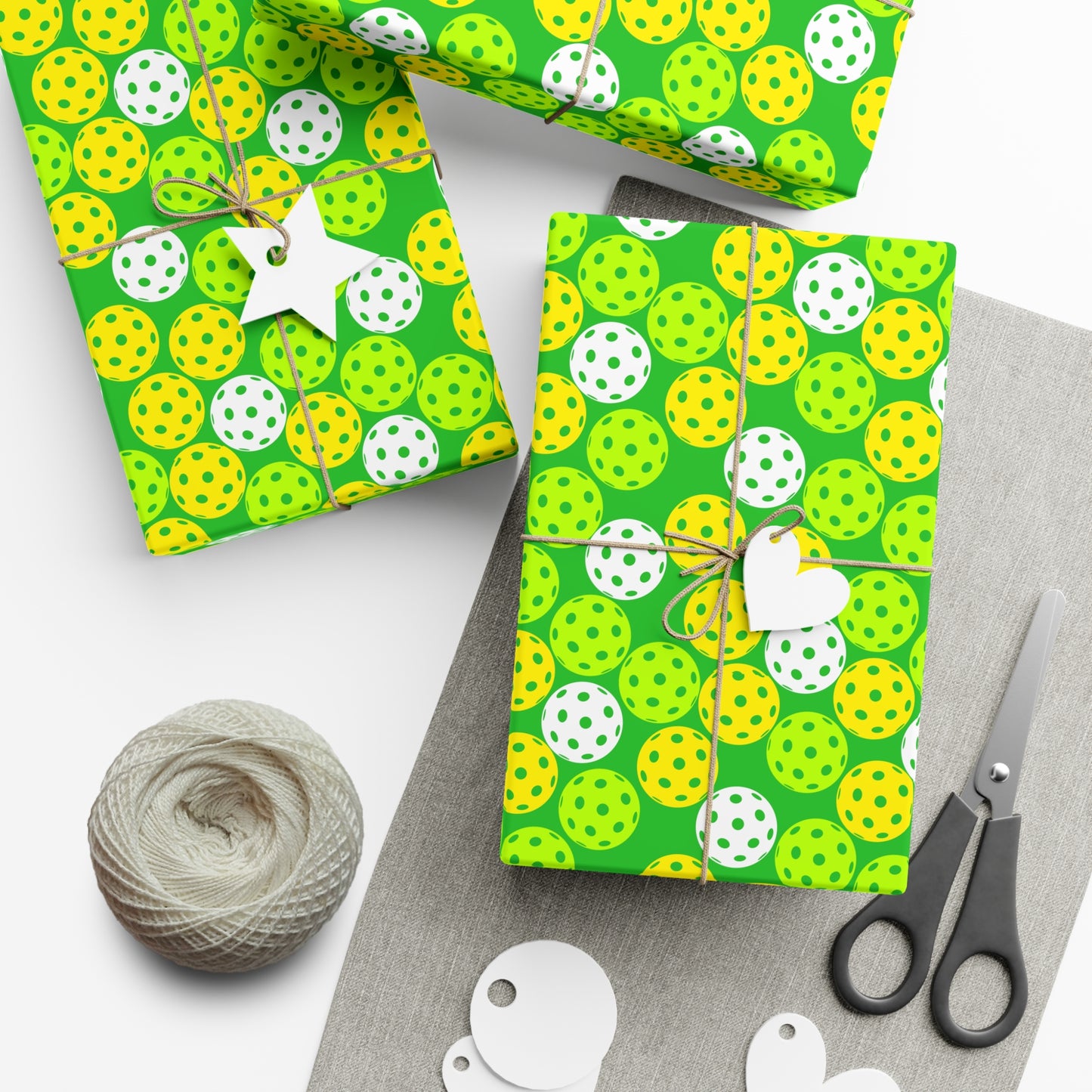 Gift Wrap Papers- Pickleballs Design