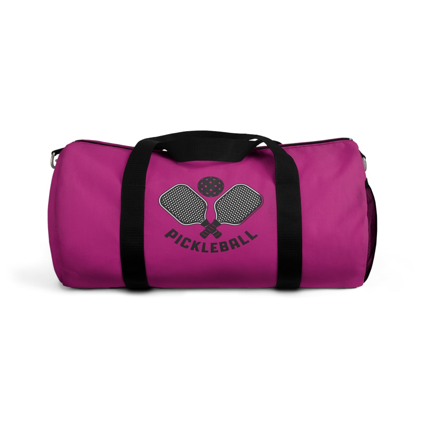 Hot Pink Duffel Bag Pickleball, Sports Gym Bag, Weekend Travel Tote, Athletic Equipment Carrier, Exercise Gear Storage