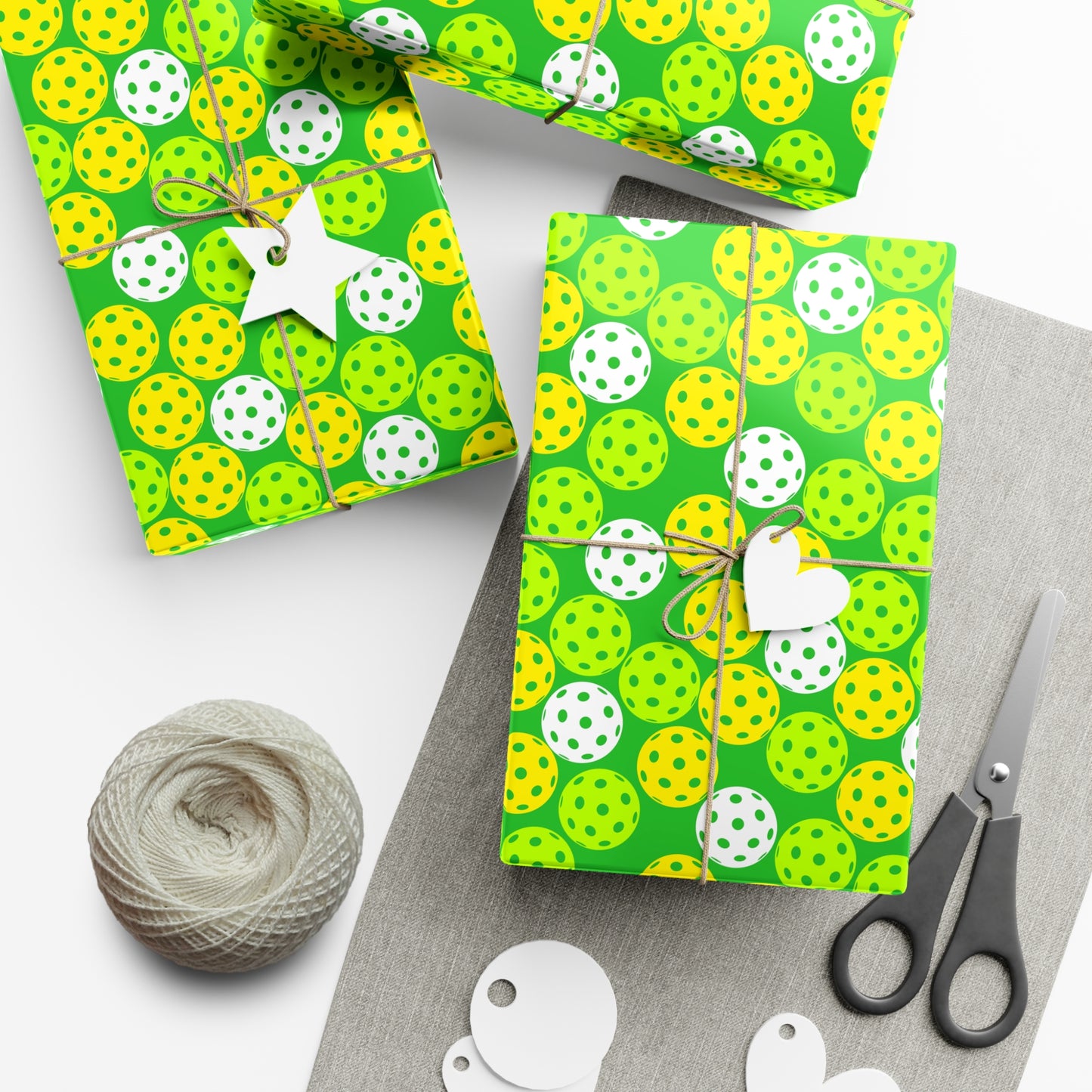 Gift Wrap Papers- Pickleballs Design