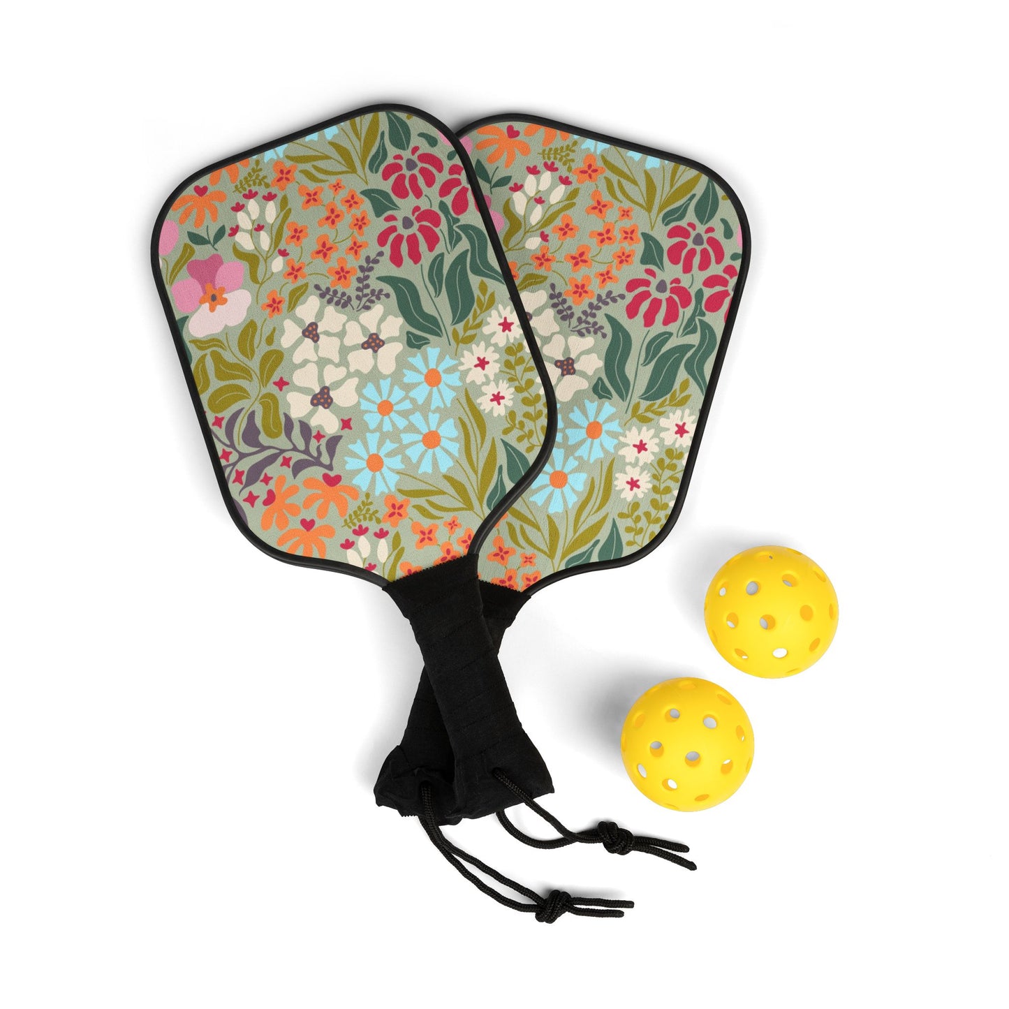 Pickleball Kit- Botanical Floral