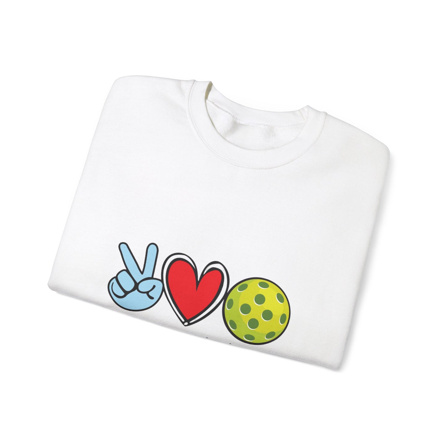 Peace Love Pickleball Sweatshirt