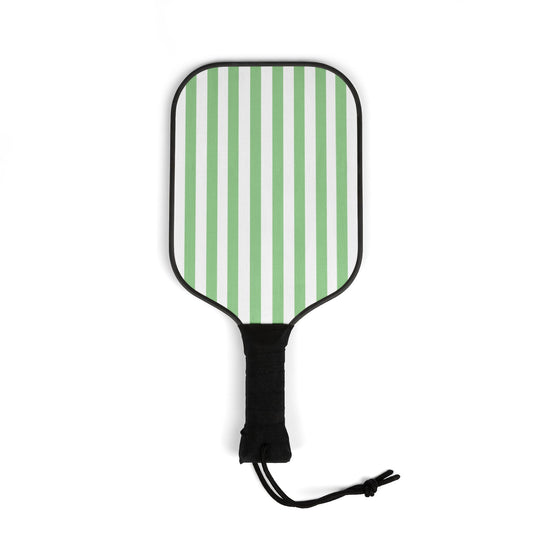 Pickleball Kit- Green & White Stripes