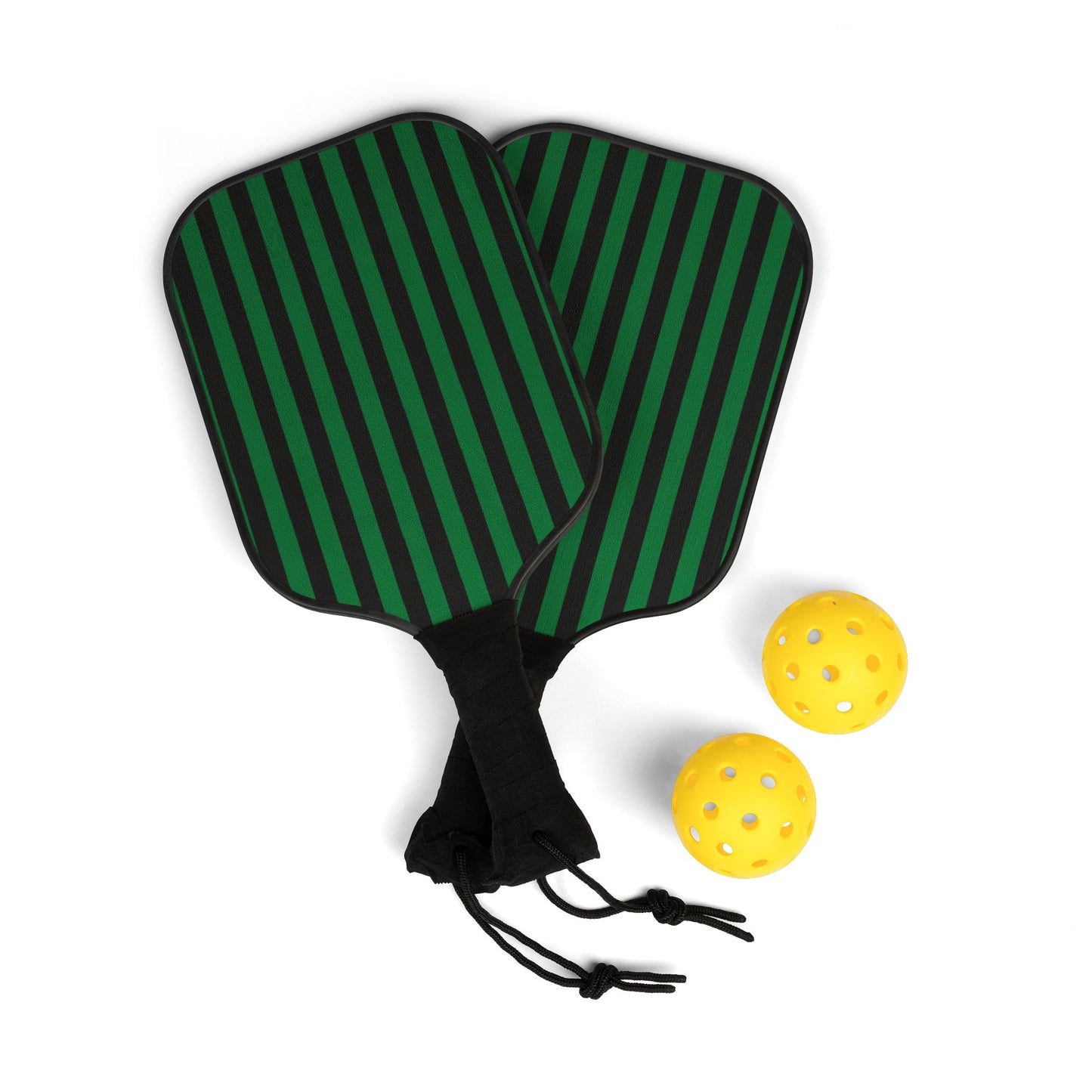 Pickleball Kit- Navy Blue, & Green Stripes