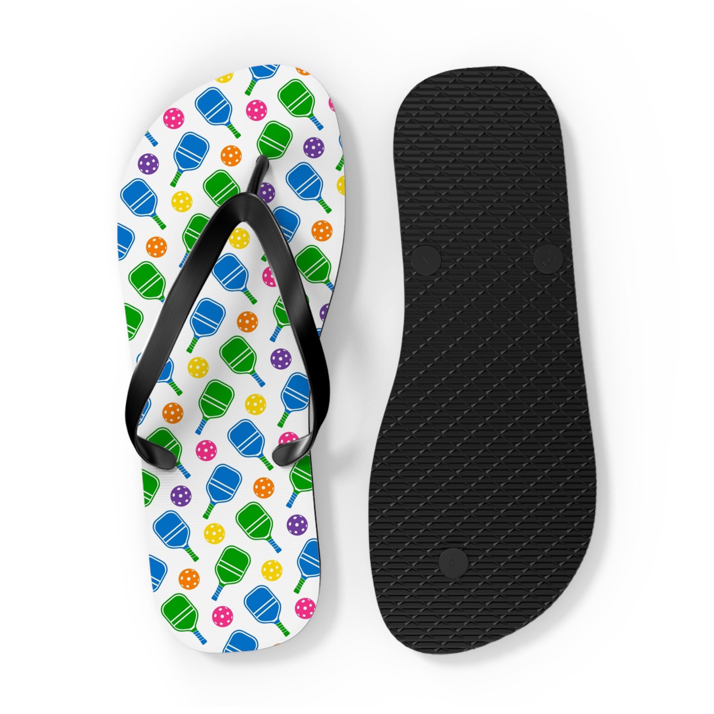 Flip Flops-Pickleball Multicolor bright - Paddles