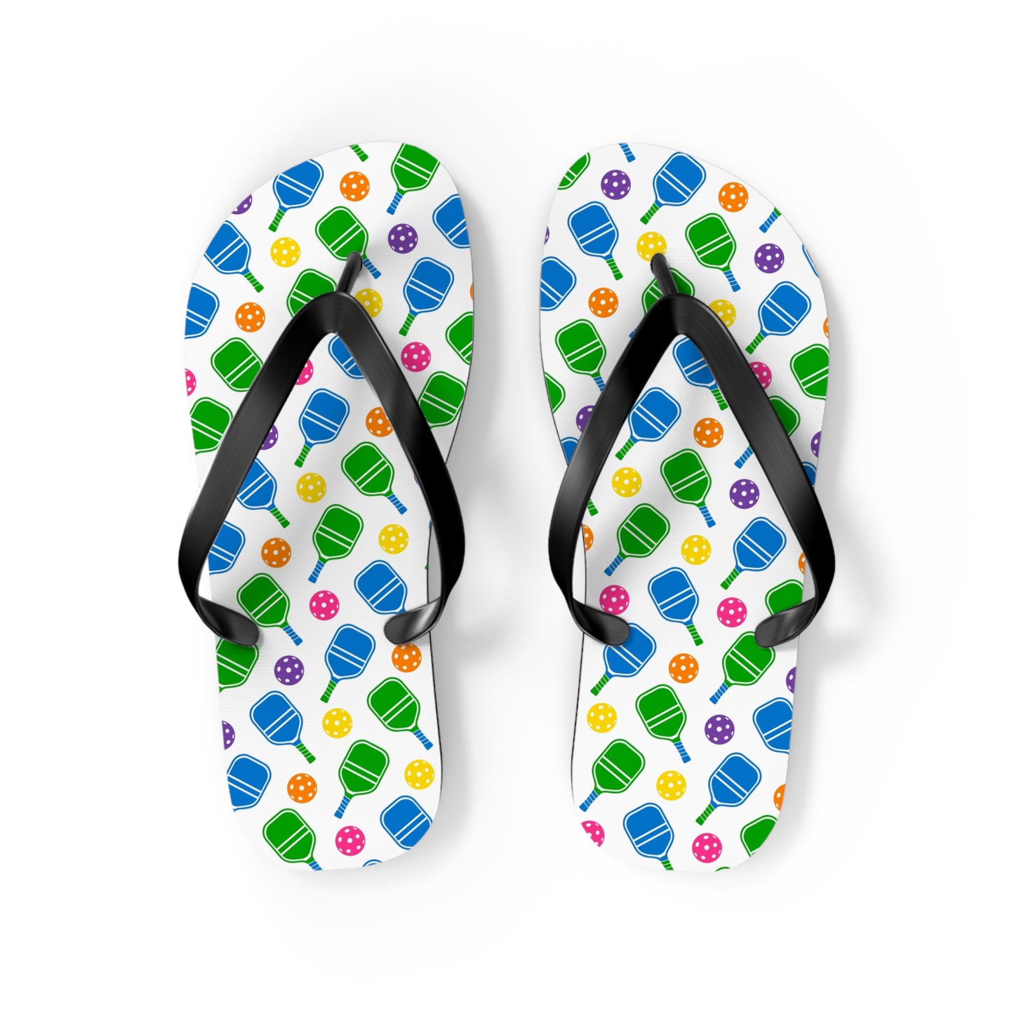 Flip Flops-Pickleball Multicolor bright - Paddles