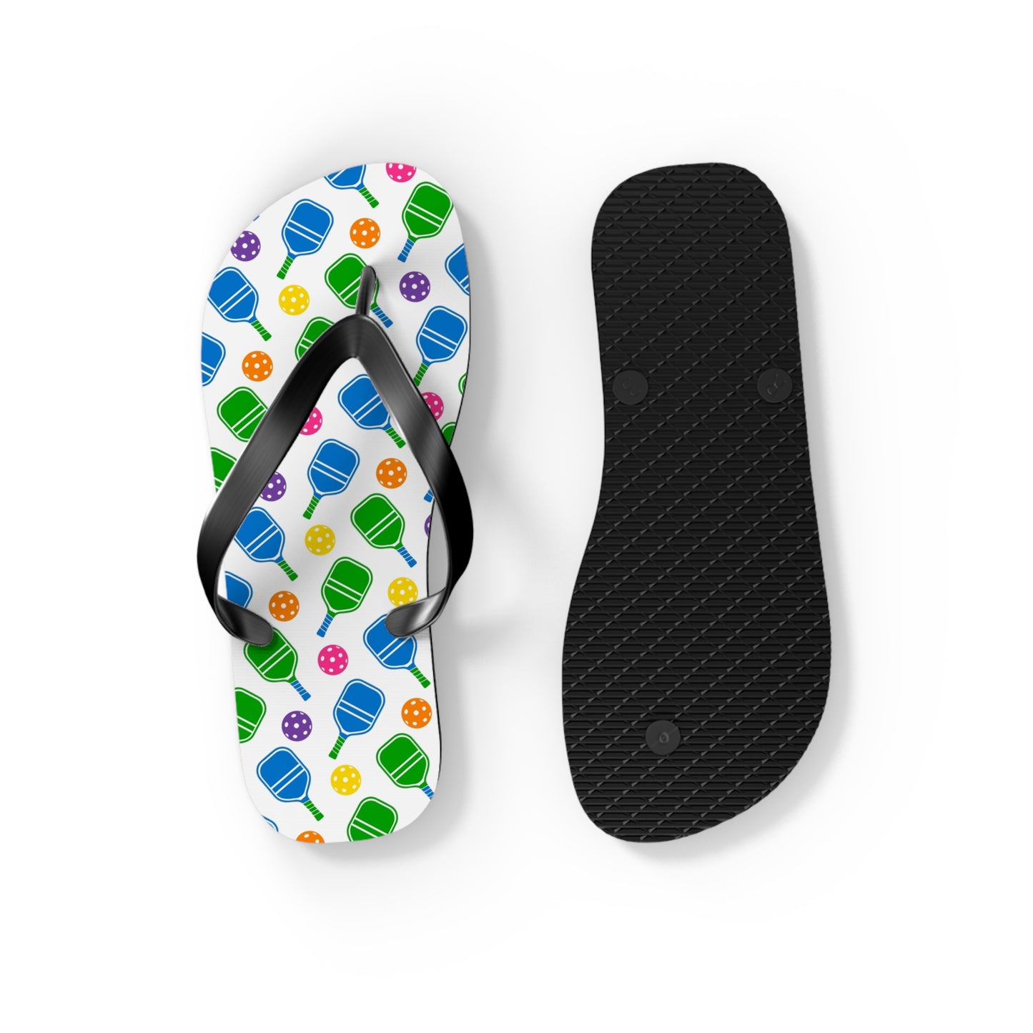 Flip Flops-Pickleball Multicolor bright - Paddles