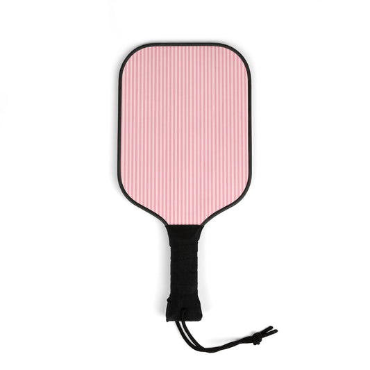 Pickleball Kit- Pink & White Stripes